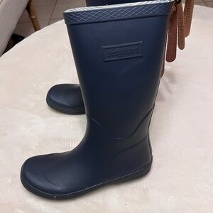 Bisgaard navy blue rubber boots 38